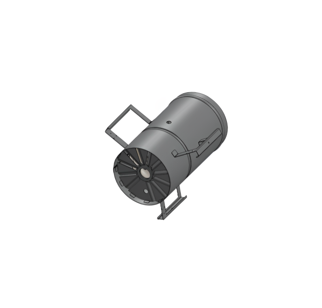 Ermaf Burner chamber GP70 ACU ver. 1 (N70300025R1)