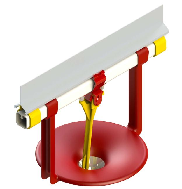 Poultry drinking line, Lubing (2105-0428-01-ZN)