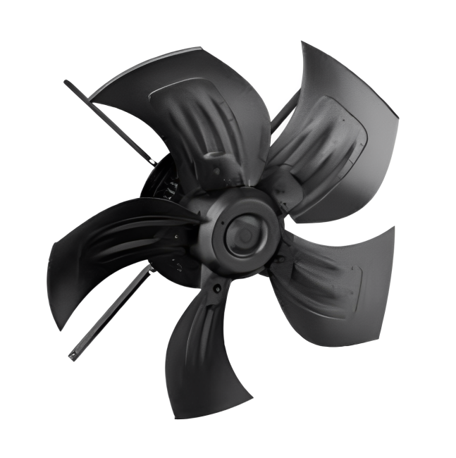 Вентилятор в трубу 230 В D 1250, 5 лопастей S3GZ5ODK0755 0-10 В HSI (11 91 87)