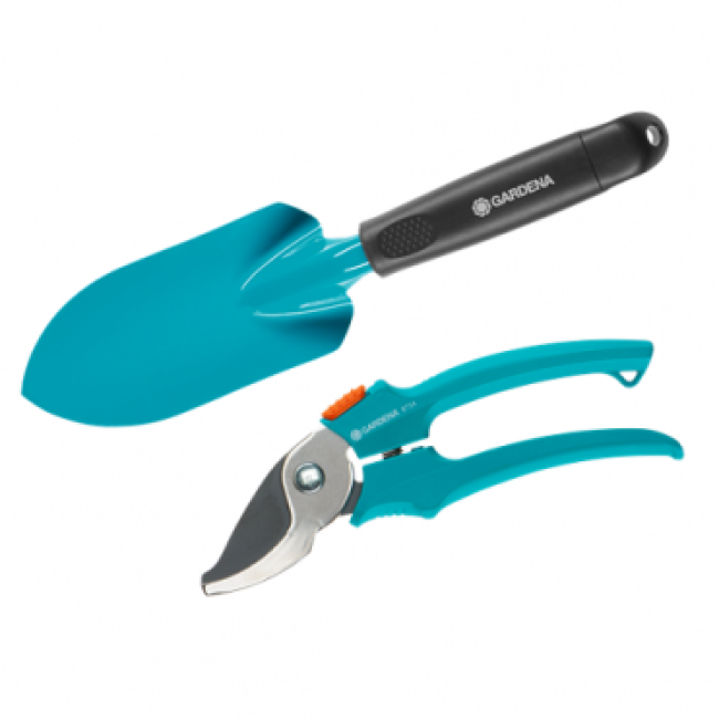 Комплект садових інструментів Classic (секатор 18 мм + совок 8 см), GARDENA (12201-20.000.00)