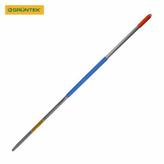 Граблі фрезеруючі двосторонні Urchin для газонів 36 см + сталева.ручка 140см,  GRUNTEK (295032036_S)