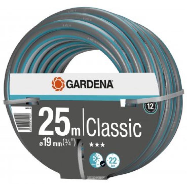 Шланг Classic 19 мм (3/4"), 25 м,  GARDENA (18026-29.000.00)