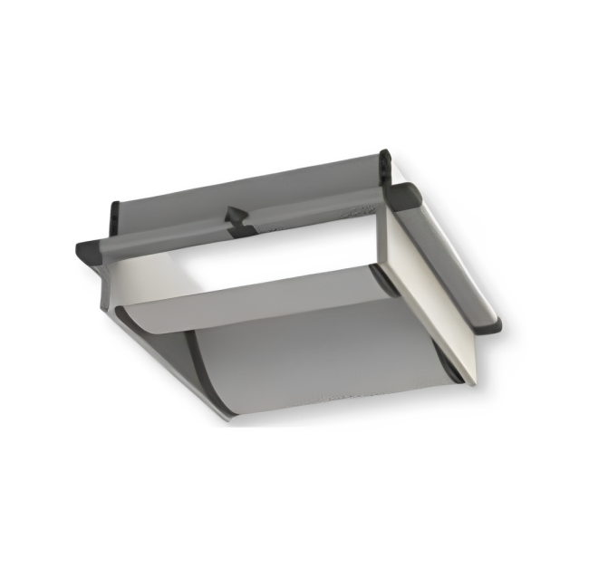 PVC double flapper supply valve ZVD 3000 width: 600, height: 100, length: 650 mm HSI (11 20 06)