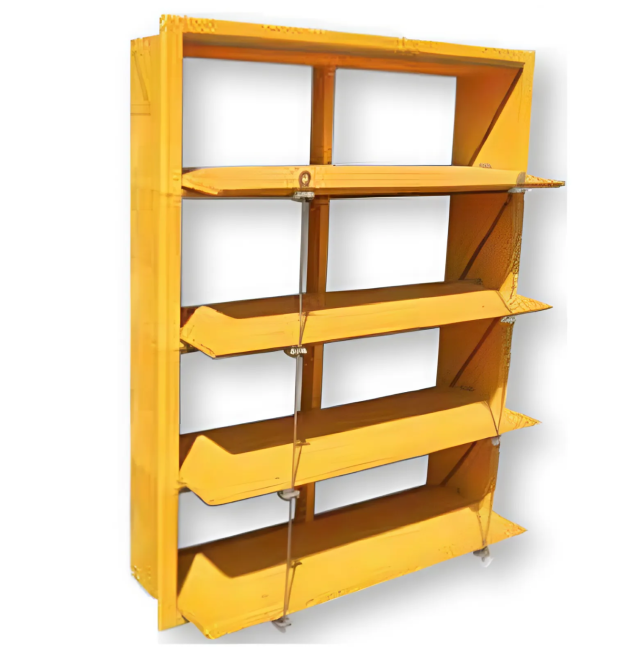 Shutter ПУР 30000 с 5-ю заслонками 240 x 1150 x 1755 мм HSI (11 20 61)