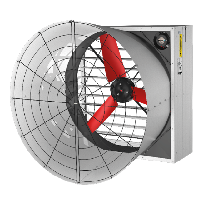 Exhaust fan axial Multifan GL4X140M1 230/60 1450W NA O C I EC (G4E14M0M10238FD)