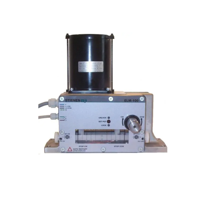 Winch motor 150 Nm, 500 kg + drum, 0.7 A, 1 rpm ELM-150C Stienen (42.01.03)