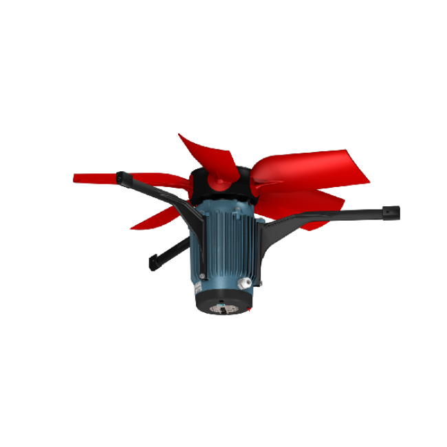 Вентилятор для шахтної вентиляції Multifan TU6D63M1 400/50 1000Вт PA N FC 640 DE (P6D63AAM11200)