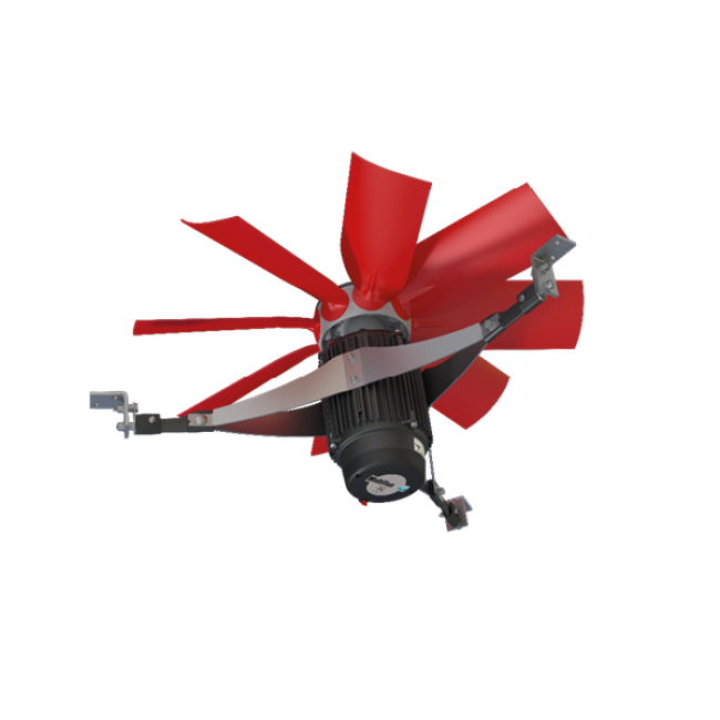 Вентилятор для шахтної вентиляції Multifan TU6D82M1 400/50 1650Вт AS FC 812 DE (P6D82C2M11100)