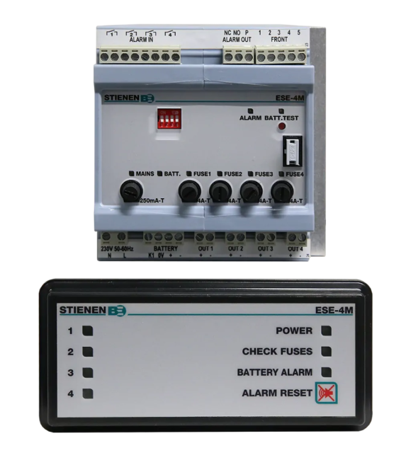 Аварійне джерело живлення для 4 двигунів EGM-250, прих. монтаж ESE-4M Stienen (40.06.52)