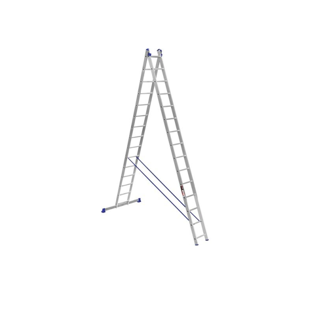 Драбина SVHR 2x10 алюмiнiєва двосекцiйна  STARK (525210405)