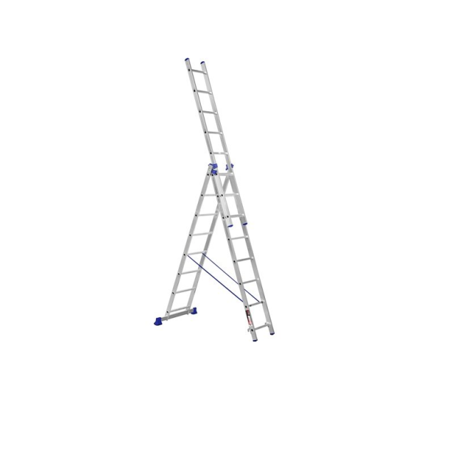 Драбина SVHR 3х8 алюмiнiєва трисекцiйна  STARK (525380503)