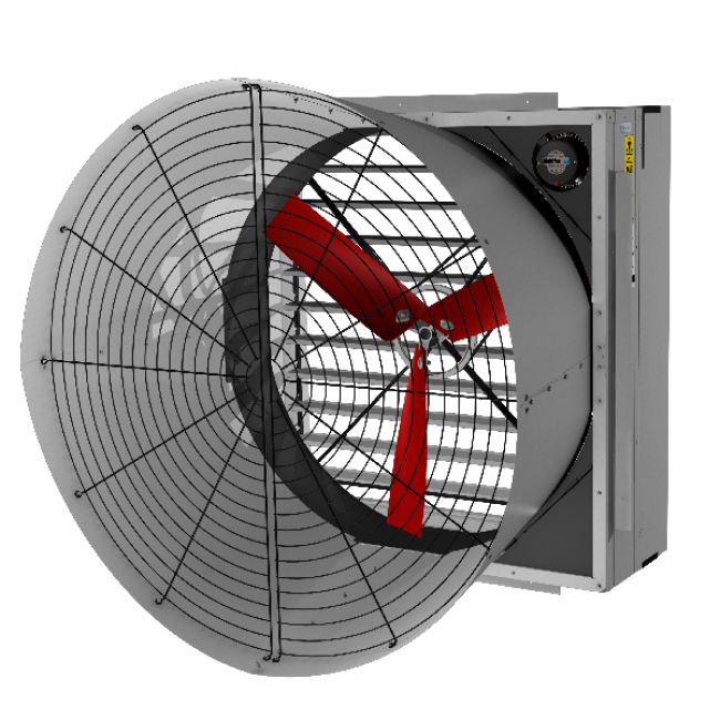 Вентилятор боксовый из оцинкованной стали Multifan 130 см 1550 Вт V4D13A0M10338