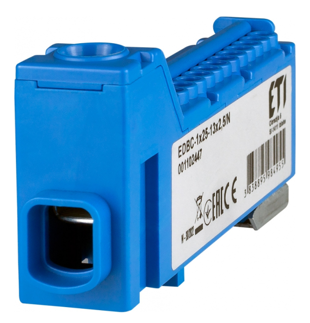 Блок розподільчий, ETI, 63 А (001102447)