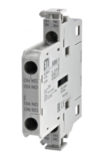 Блок-контакт ETI BLRBE-11 (1NO+1NC) (боковий, 2-й рівень, CEM450-560) (004656308)