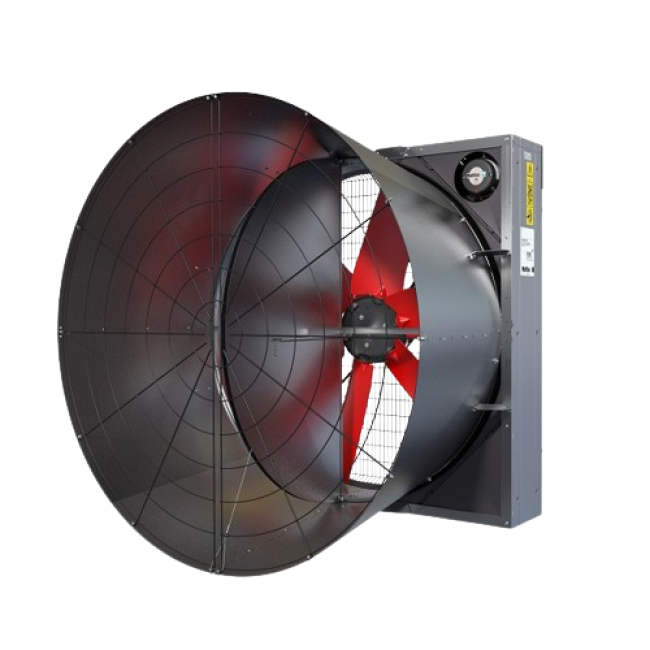 Осьовий вентилятор з оцинкованої сталі Multifan 130 см 1400 Вт V4D13D2M10238