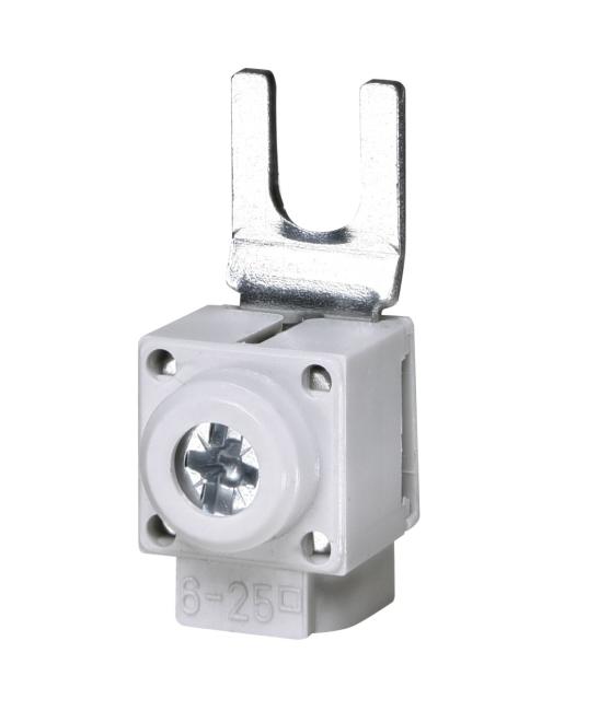 Вводная клемма ETI EFB-25FT-15 (Fork/15мм, верх, 6-25mm2, 80A, 690V AC/1500V DC) (002921280)