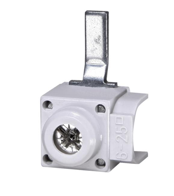 Вводная клемма ETI EFB-25PS-15 (Pin/15мм, сбоку, 6-25mm2, 80A, 690V AC/1500V DC) (002921285)