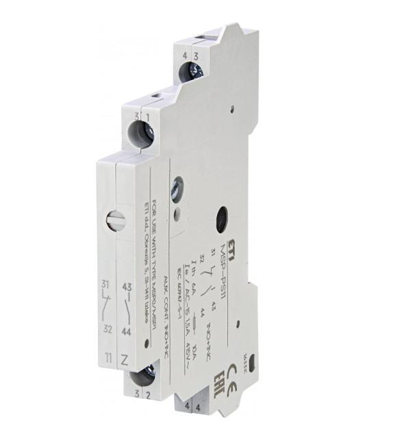 Block contact ETI MSP-PS11 (1NO+1NC, 3A 230V) (004646631)