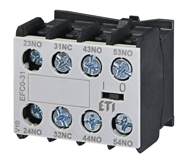 Block-contact ETI EFC0-31 (3NO+1NC) for 3rd SES (004641526)