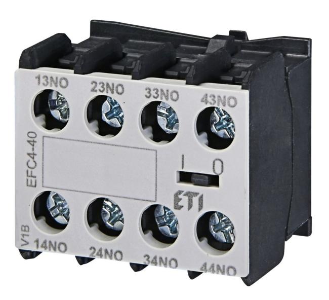 Блок-контакт ETI EFC4-40 (4NO) для 4Р СЕС (004641543)