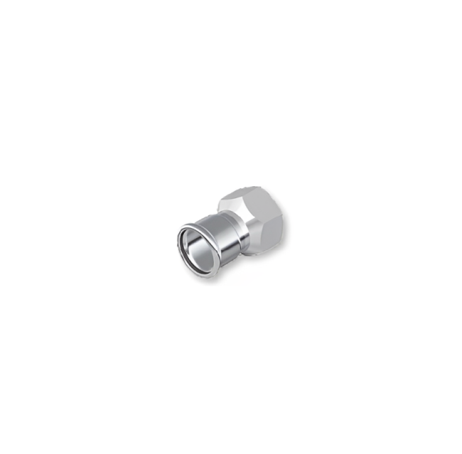 Adapter for pipes 28 mm x 1" I-IG (press method), stainless steel HSI (11 87 04)