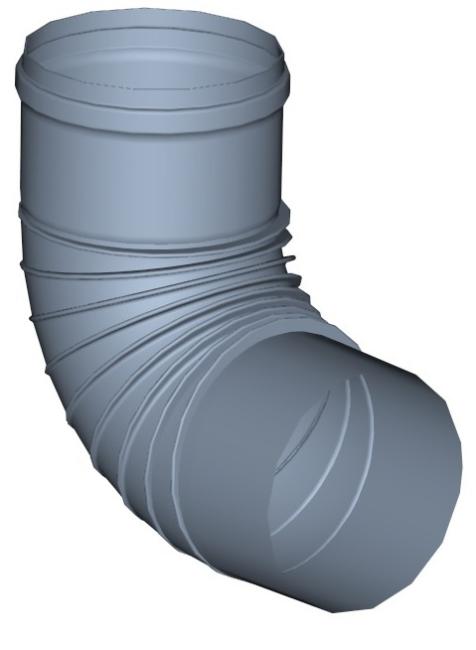 Knee 90º D 100 Winterwarm (IA8167)