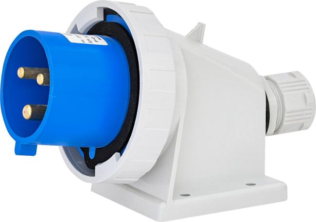 Wall-mounted power plug ETI EPH-3232 IP67 (32A, 400V, 2P+PE) (004482069)