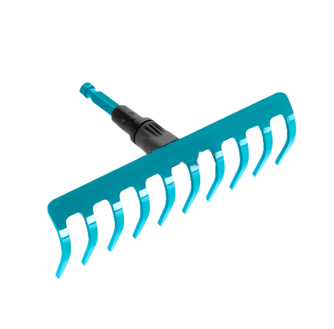 Комплект Combisystem: граблі сталеві+розпушувач сталевий+ручка дерев'яна 130 см GARDENA (03004-20.000.00)