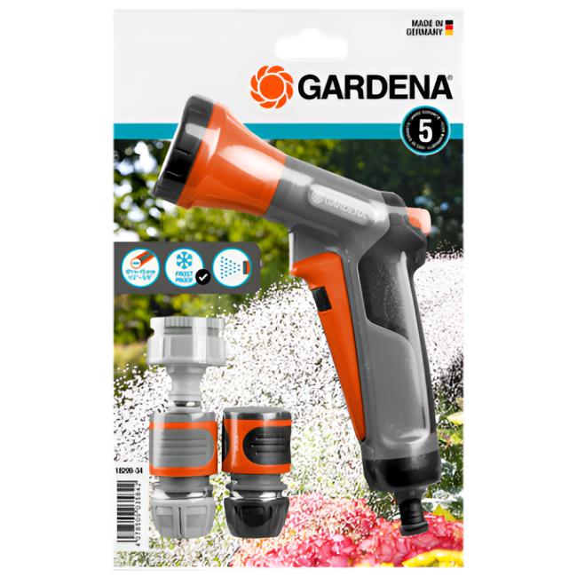 Spray gun Classic + set of connectors, GARDENA (18299-34.000.00)