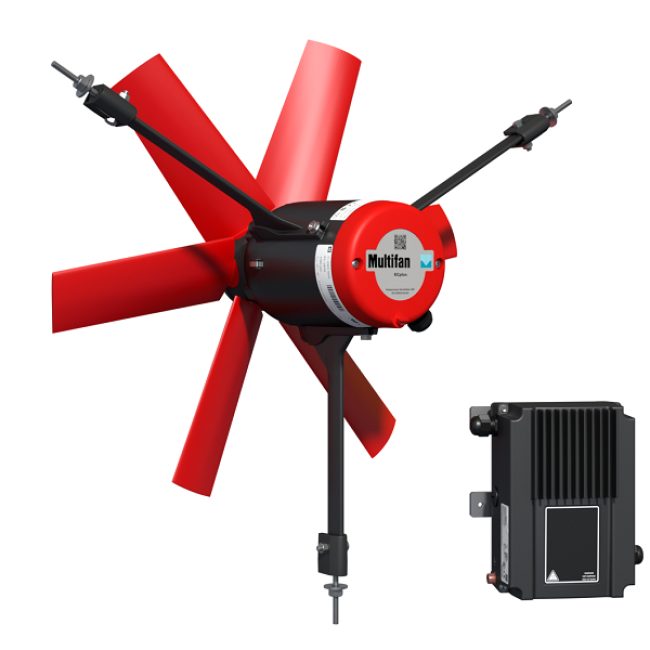 Вентилятор Multifan TU4X45MEC 230/50 330Вт SA B FC 455 E (P4D45FAM11100FD)