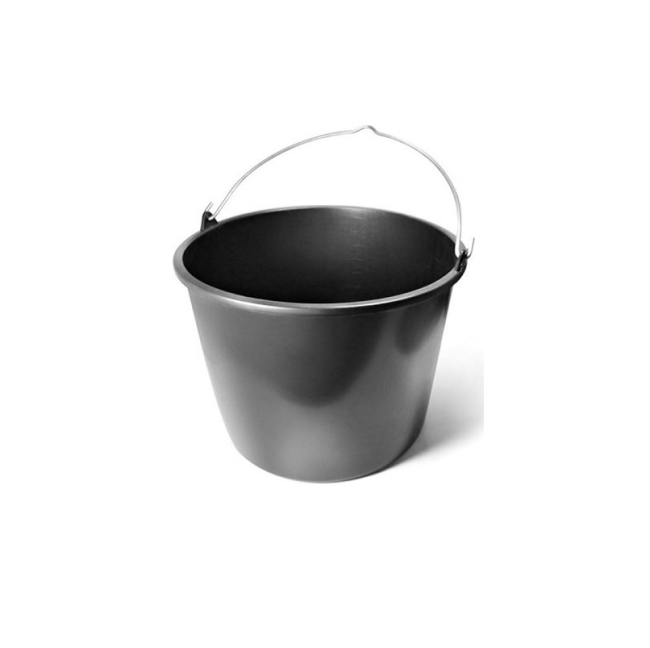 Ведро строительное 20л. пласт. (черное) STARK (537105003)