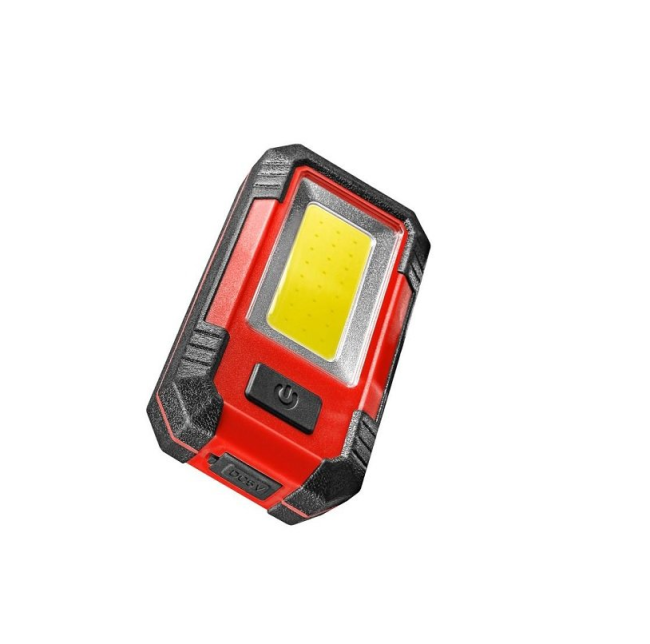 Фонарь LED L-1-02 Li, 7W COB, 500 lm, с магнитом, 2 аккумулятора 1800 mAh, 0,23кг STARK (243000102)