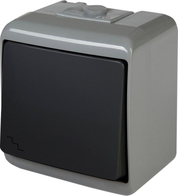Stair switch ETI VHE-3-SRG (graphite gray, IP54) (004668098)