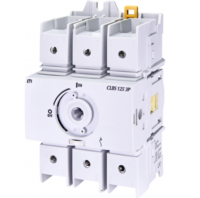 Load switch ETI CLBS 125 3P (without handle, 125A, "1-0") (004661406)