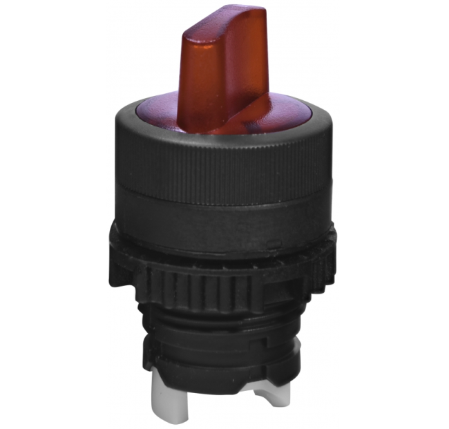 Switch ETI NSE-S2I-F90-R (2 positions, with fix. with backlight 0-1, 90°, red) (004774090)