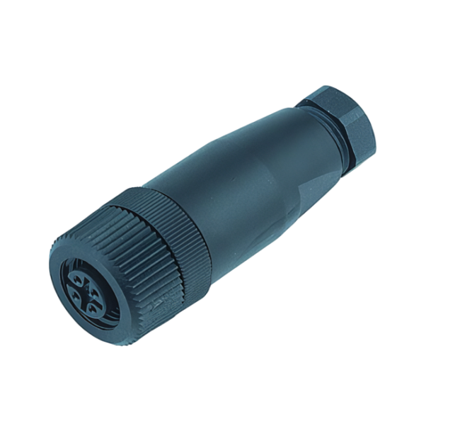 Роз'єм 4-контакт M12 гніздовий для OPN-CO2-E2 CO2-E-CONN-4P HOTRACO (HI35600033)