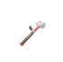 Rubber hammer, 450g, d 55mm, white, fiberglass handle STARK (520400450)