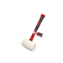 Rubber hammer, 680g, d 65mm, white, fiberglass handle STARK (520400680)