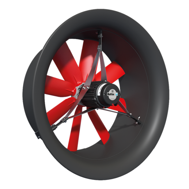 Шахтный вентилятор высокого давления Multifan 82 см 1700 Вт H6D82A0M10100