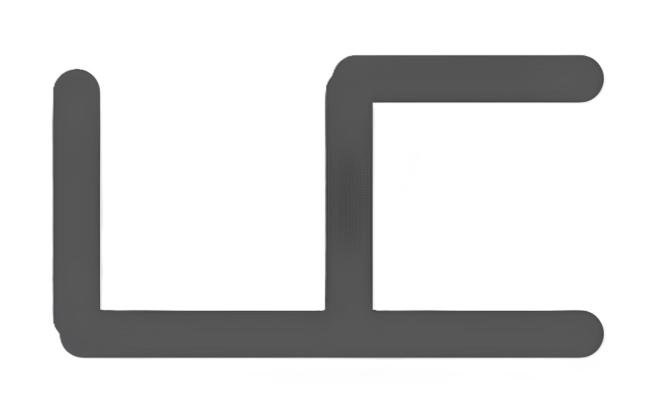 Channel profile 25 mm, white HSI (11 45 04)