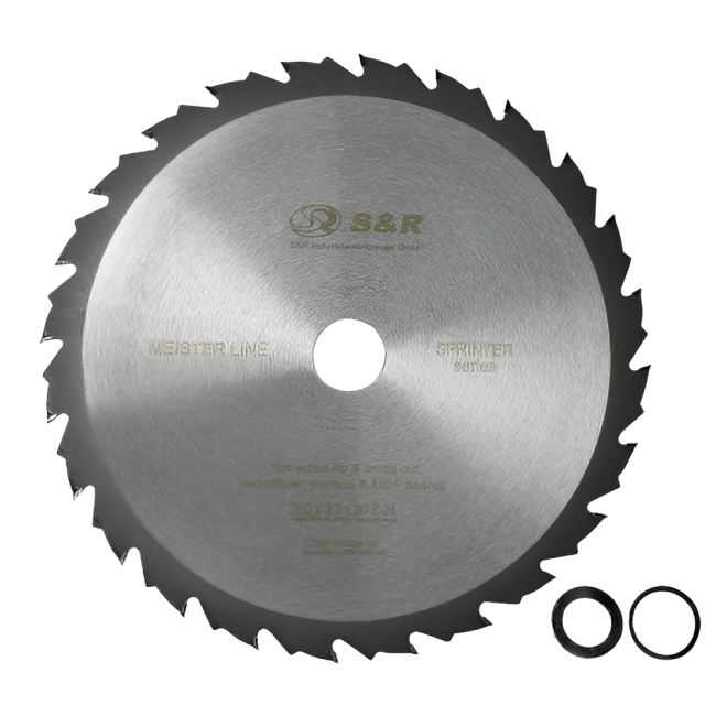 S&R spray disc 250x30x3.2mm FZ/ATB 24 teeth. Sprinter Meister + rings 20/25.4 (240024250)