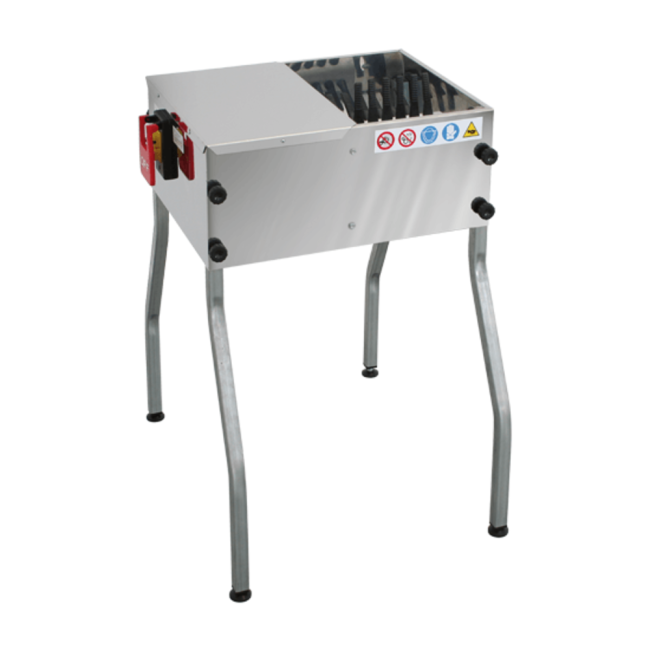 Feather plucking machine, PIUMINA QUAILS, RIVER (VAD148/1-2Q)