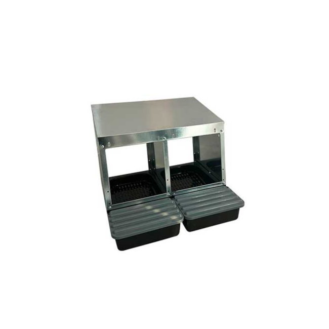 Гнездо для кур, 2 секции, RIVER (VAD4012)