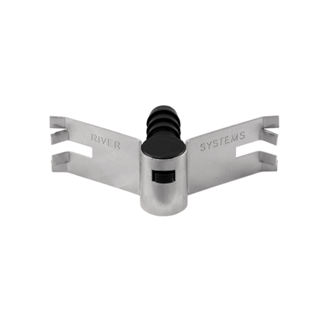 Bracket for nipple drinker for rabbits, RIVER (VAD145/B/CLIP)