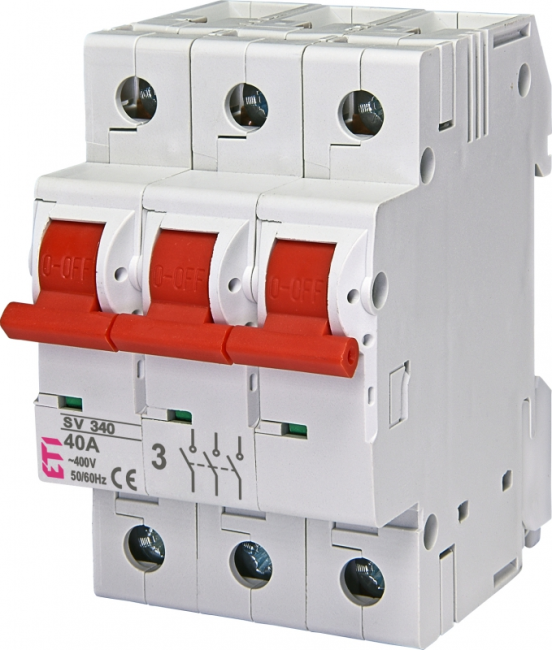 Вимикач навантаження ETI SV 340 3р 40A (002423323)