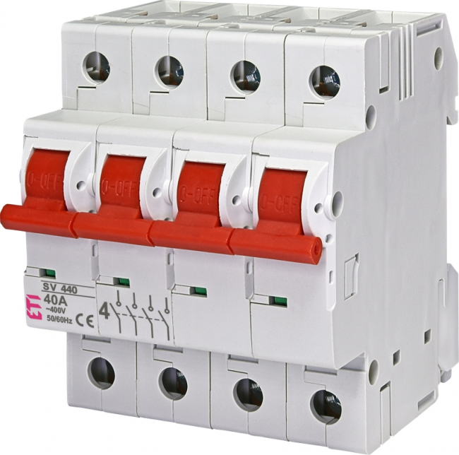 Вимикач навантаження ETI SV 440 4р 40А (002423423)