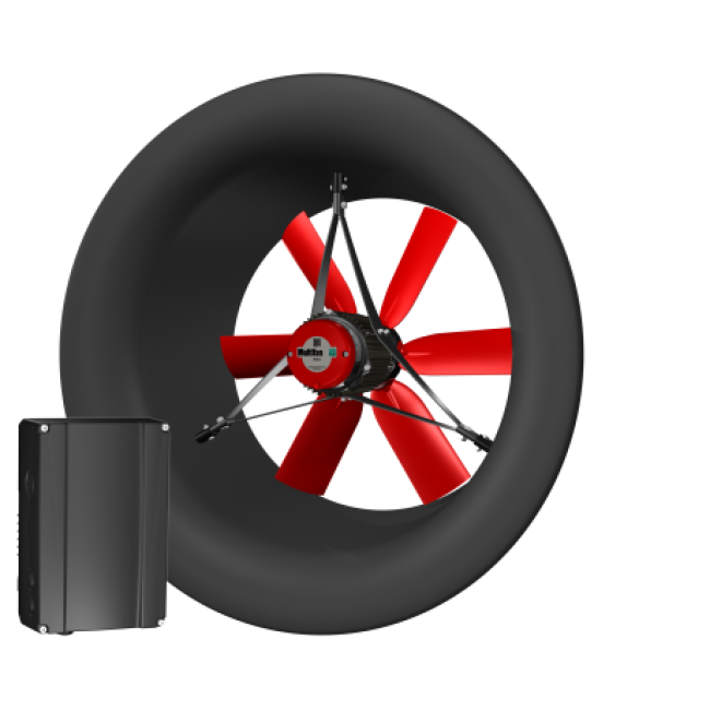 Shaft fan, Multifan, 50 Hz (H6D92G0M10500)
