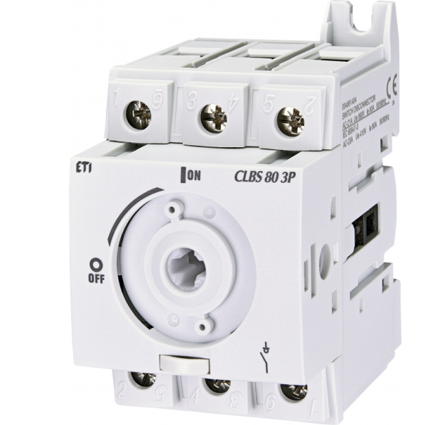 Load switch ETI CLBS 80 3P (without handle, 80A, "1-0") (004661404)