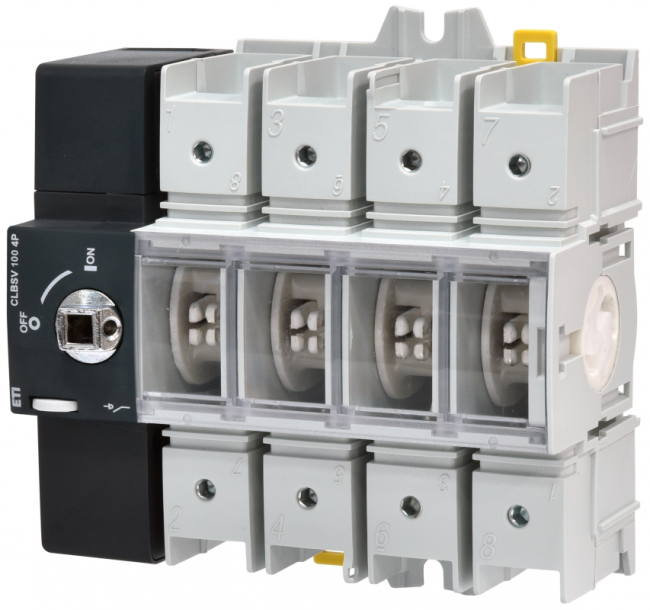 Load switch ETI CLBSV 100 4P (without handle, 100A, "1-0") (004661989)
