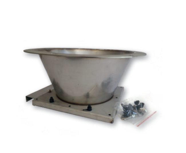 Воронка для підключення силосу з вертикальним фланцем, VVM (VAD10041)